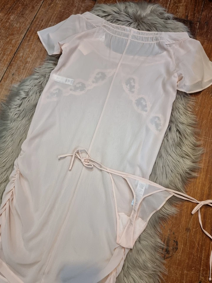 La Perla Donna Angelica 真丝睡衣套装 尺寸 2 全新带标签 — 第 4/4 张图片