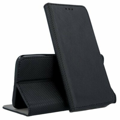 Cover HualuBro Per Alcatel 3X 2019 – Flip Case In PU Pelle Con Portafoglio, Slot Carte E Chiusura Magnetica (Nero) - 3