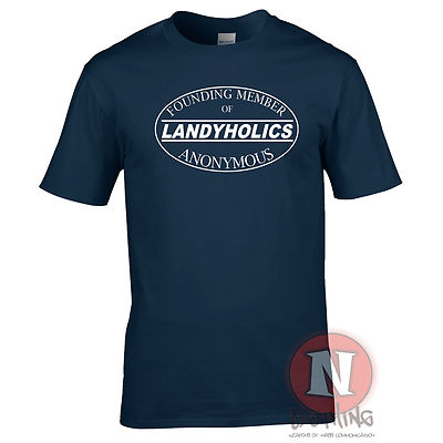 Landyholics anonymes T-Shirt Tribute Offroad Allrad Grünspur Bauern Landwirtschaft