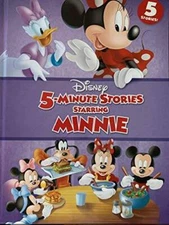 5-Minute Stories Starring Minnie - Hardcover - GOOD