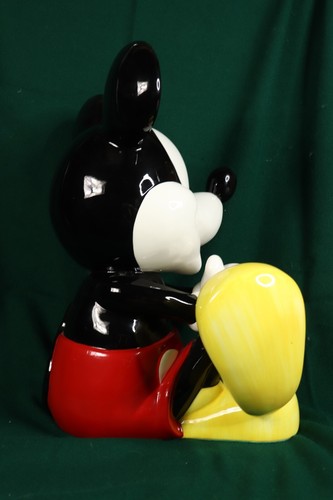 Disney Schmid Mickey Mouse Club March Music Box Ceramic 17 " Figurine VTG RARE - Picture 5 of 8