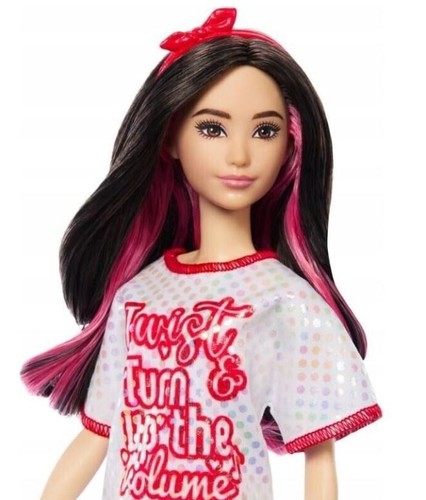 MUÑECA BARBIE FASHIONISTAS Nº Mattel 214 HRH12 Twist 'n Turnlook estilo - Imagen 2 de 7