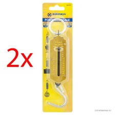 2 X 12KG GOLD PORTABLE TRAVEL WEIGHING SCALE SUITCASE LUGGAGE TOOL WEIGHT CHECK