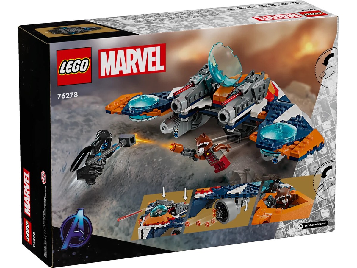 Lego Rocket's Warbird vs. Ronan 76278 Super Heroes Minifigure