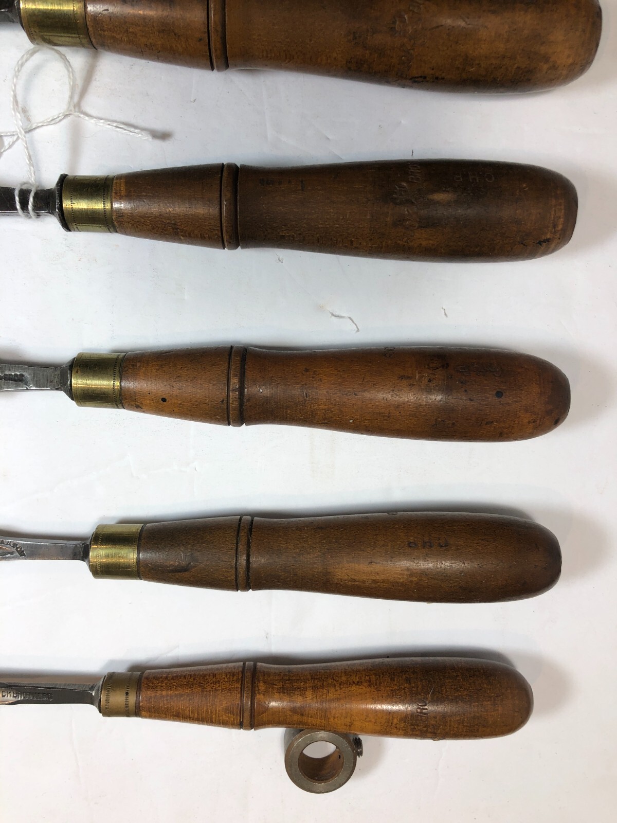 D. R. BARTON ROCHESTER NY 1832Long set of paring gouges GREAT SET eBay