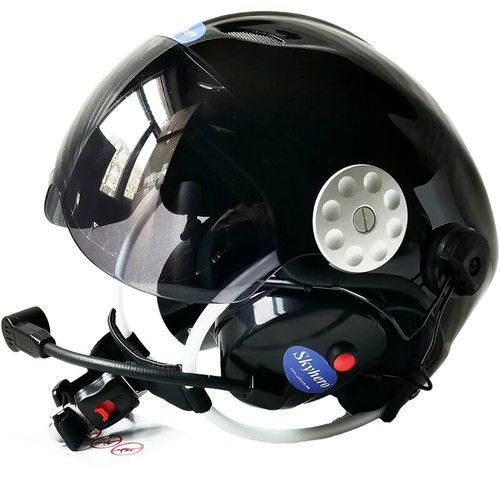 Paramotor helmet EN966 certificated Powered paragliding helmet Aircraft helmet - Bild 11 von 28