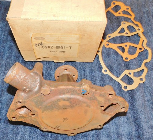 1965-1969 Ford Mustang Shelby Mercury Cougar NOS REMAN 289 302 351W WATER PUMP - Picture 7 of 7