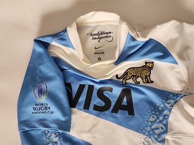 アルゼンチン　ラグビー　Los Pumas 選手支給品　シャツ　 ワールドカップ Argentina UAR Pumas Rugby jersey Nike World Nation Cup, Nº 25