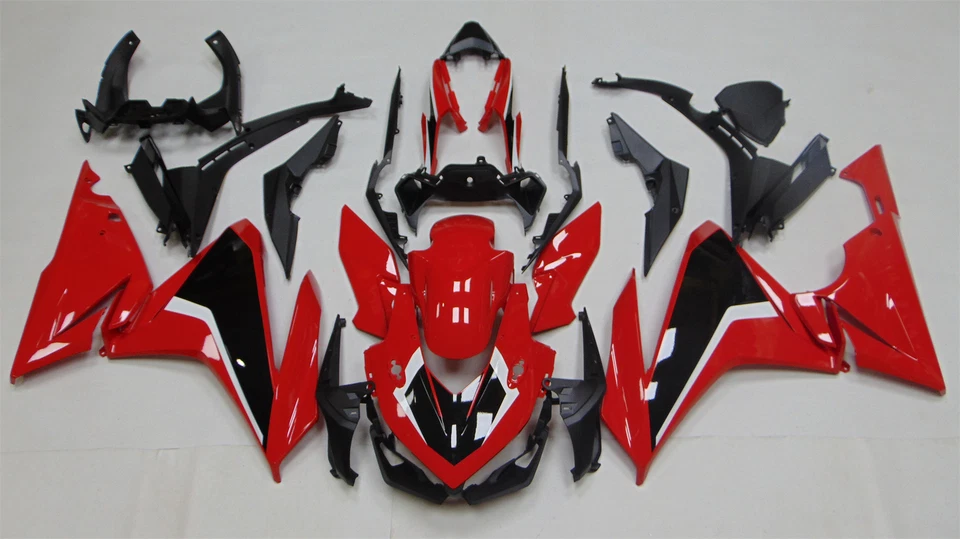 Carenados de inyección MS rojo negro carrocería para Honda 2019-2021 CBR 500R 500 R o003 Foto 3 de 4