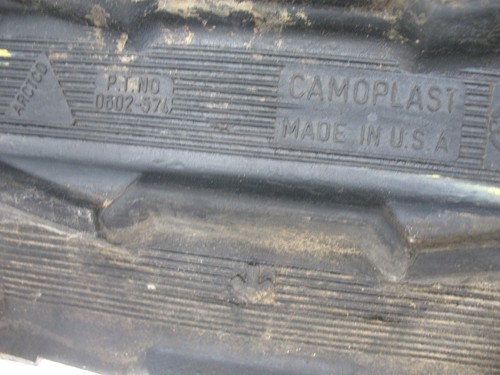 ARCTIC CAT SKI DOO CAMOPLAST TRACK 133X15X.5 - Picture 2 of 7