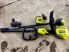 RYOBI 18V ONE+ HP WHISPER 15" String Trimmer P20019BTL - With Battery & Charger