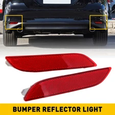 For 2018-2023 Toyota Camry Red Rear Lens Bumper Reflector LED Strip Brake Light