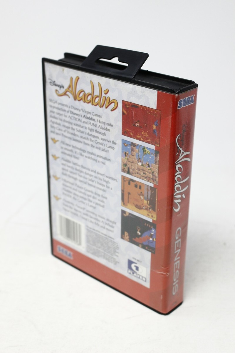 Disney's Aladdin - Sega Genesis 1993 - Vintage Disney Adventure