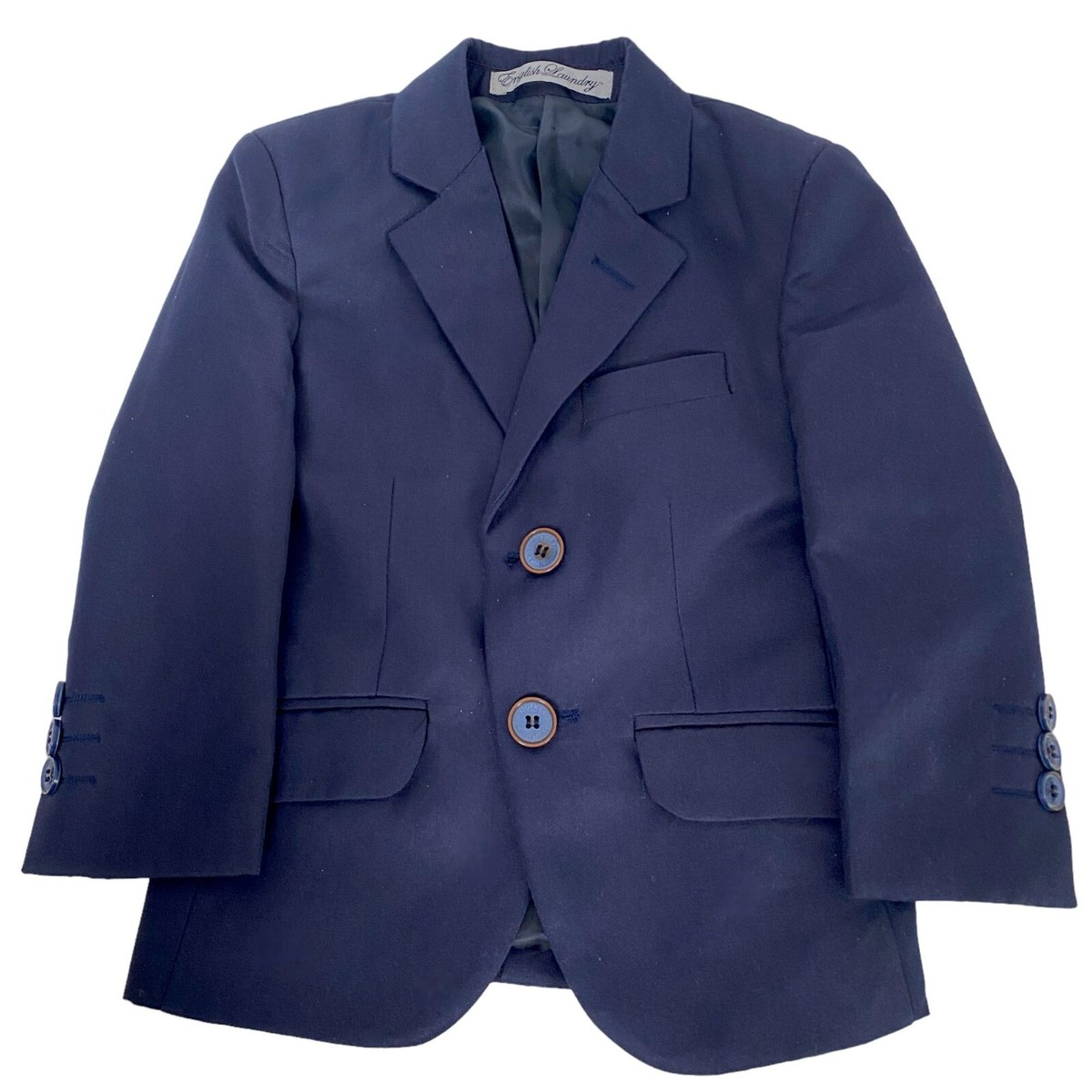 ENGLISH LAUNDRY Toddler Boys Blazer 2T Navy Blue