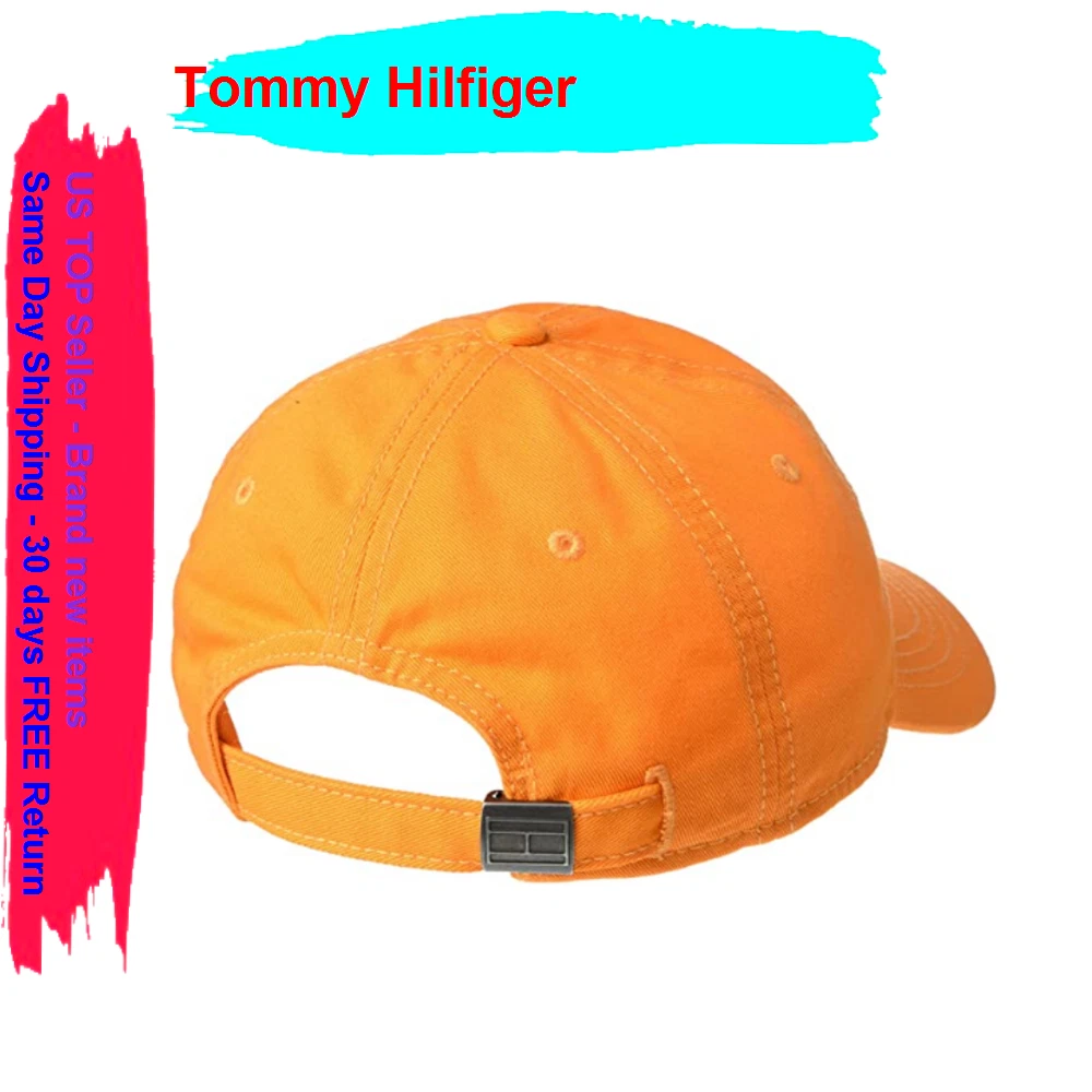 Orange tommy sale hilfiger hat
