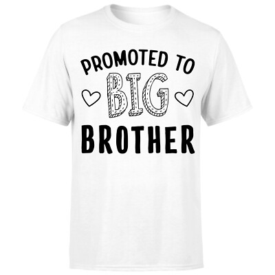 Promoted to Big BROTHER and Sister Pregnancy announcement T shirt