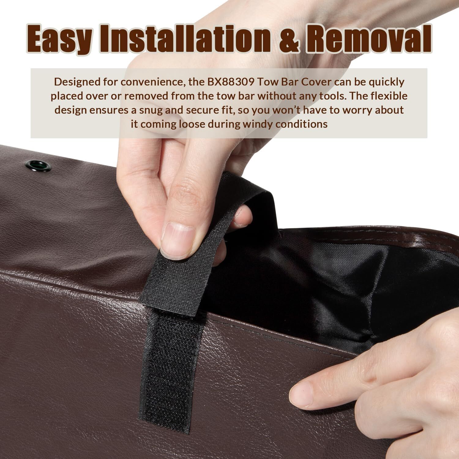 for Blue Ox BX88309 Avail Ascent Apollo Tow Bar Cover Storage Bag Protection