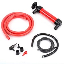 Multi-Use Siphon Fuel Transfer Pump Kit for Gas Oil and Liquids