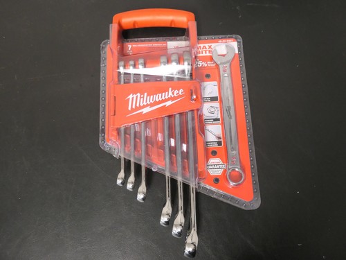 Milwaukee 48-22-9507 Max Bite SAE Combo Wrench Set 7 Piece - 第 1/4 張圖片