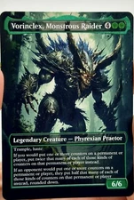 Vorinclex, Monstrous Raider Proxy Card with Custom designed art