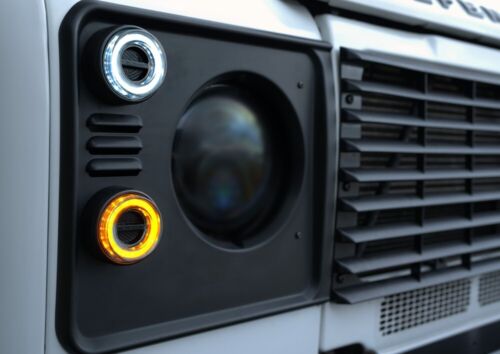 Glohh GL-2 Land Rover Defender Modern Front LED 4x Light Upgrade Kit 1990 - 2016 - Picture 2 of 6