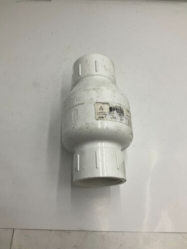 (QTY 1) NDS 2 PVC IPS Spring Check Valve FXF 1001-20 - Picture 3 of 9
