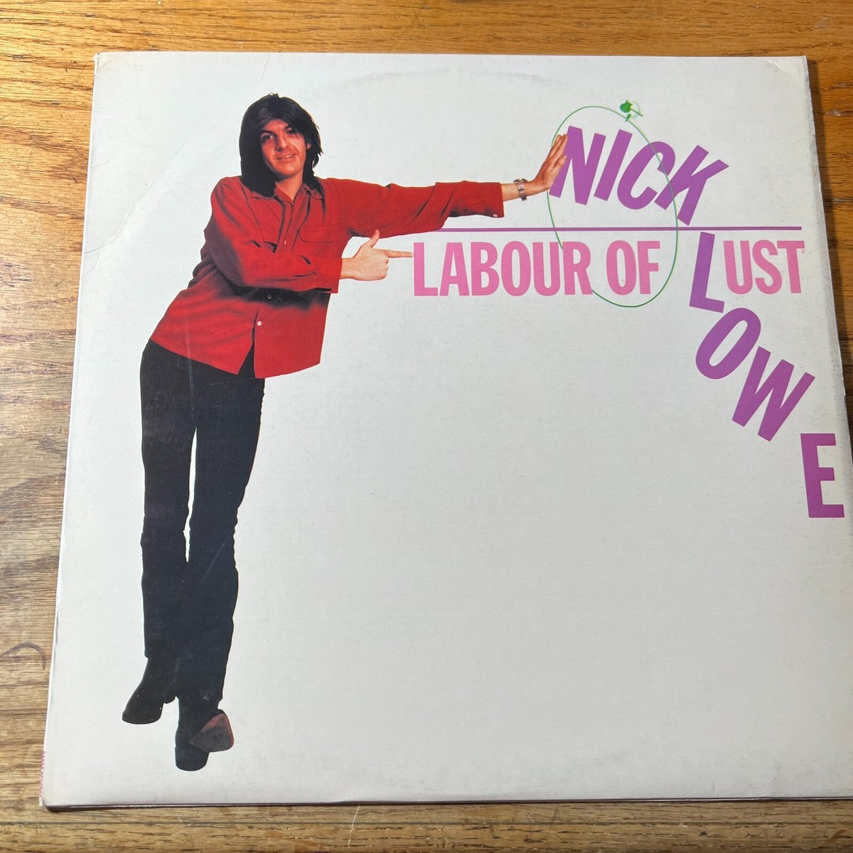 Nick Lowe / Labour Of Lust LPレコード見本盤、非売品 RARE LP VINYL ALBUM: Nick Lowe Labour of Lust British Import (FH