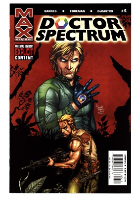 Doctor Spectrum #4 NM 9.4 2004 Gary Frank Cover