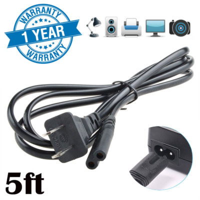 Replacement AC Power Cord Cable For HP Officejet 4630, 7510, 7520, 7525 Printers