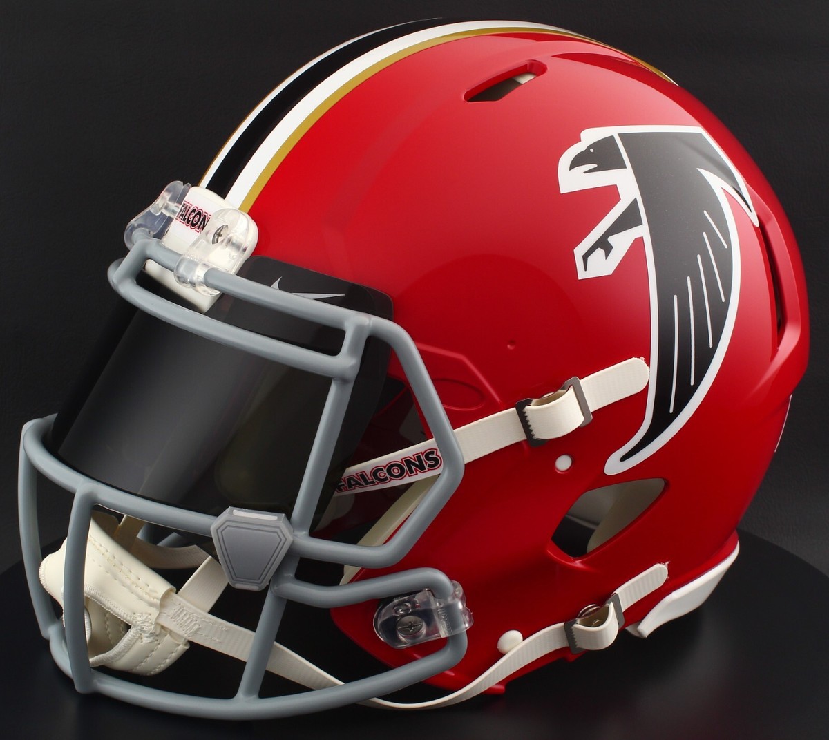 ATLANTA FALCONS NFL Riddell Speed Full Size AUTHENTIC THROWBACK Football  Helmet