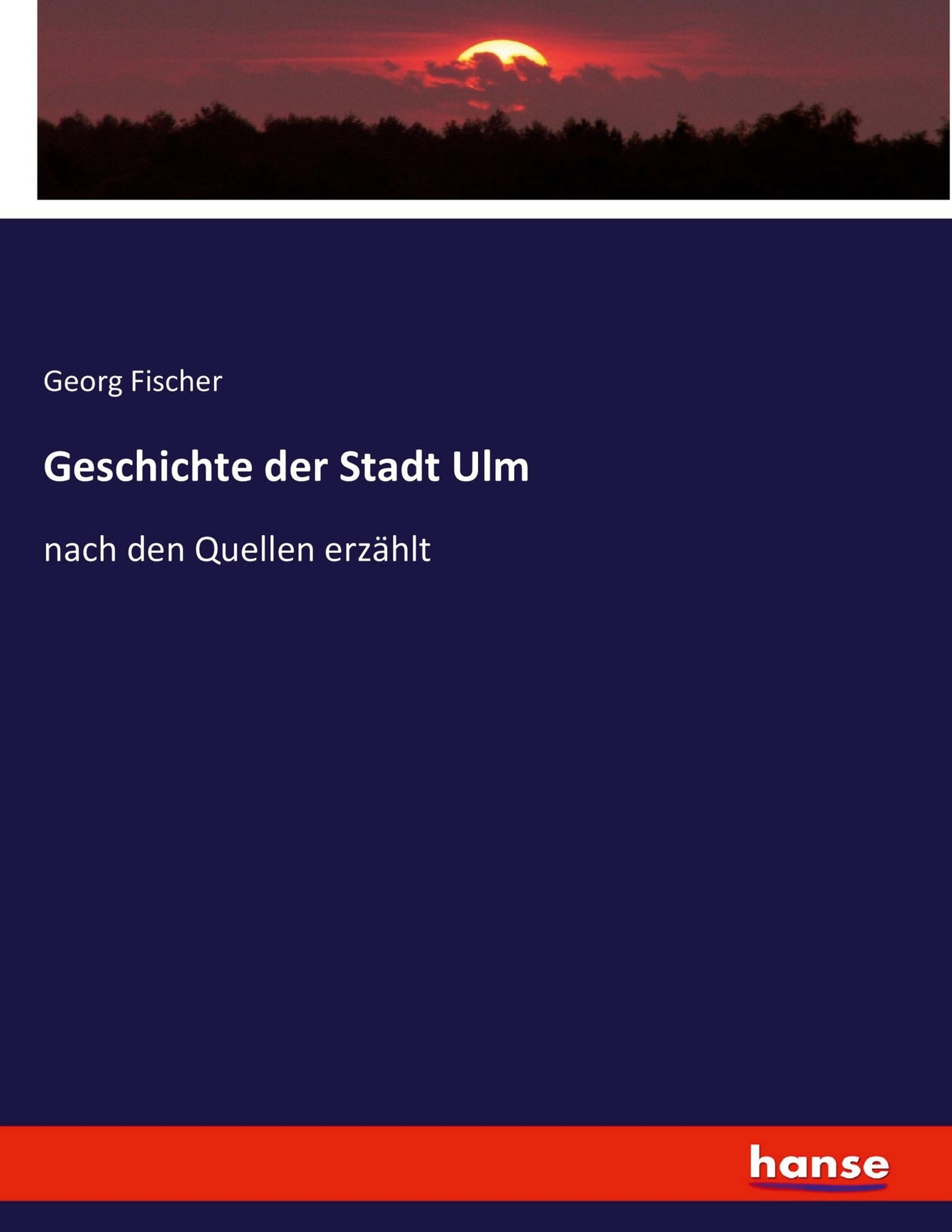 Thumbnail - Geschichte Der Stadt Ulm | Nach Den Quellen Erzählt | Georg Fischer |