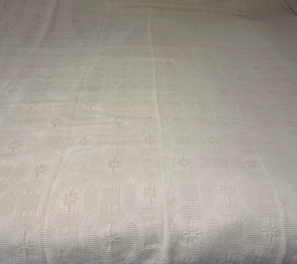 孔雀巷 Matelasse Coverlet KING 100% 棉床罩毯 — 第 4/4 张图片