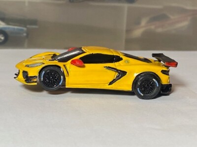 Custom Resin Chevy Corvette C8-R GT3 mounted on a Tomy Mega-G+ Chassis