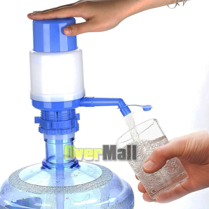 Water Bottles Dispenser Manual Hand Pressure Drinking Fountain