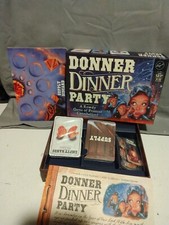 Chronicle Books Donner Dinner Party: A Rowdy Game of Frontier Cannibalism NEW 