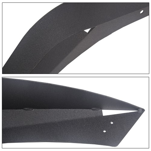 For Jeep Wrangler 07-18 JK Full Set Flat Style Solid Steel Fender Flares - Picture 21 of 23