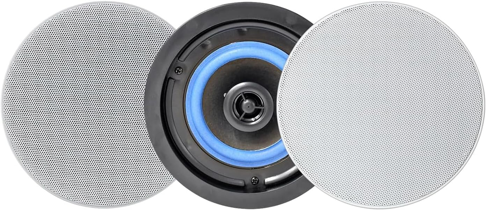 4 Inches Flush Mount 2 Way Full Range in Wall Bluetooth Ceiling Speakers,Great f