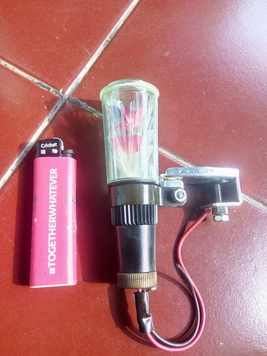 Flower antenna vintage ornamen car and motorcyle very rare item - Picture 7 of 9