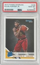 KEVIN PORTER JR ROOKIE 2019 PANINI DONRUSS PSA 10 NBA CARD CLEVELAND CAVALIERS. rookie card picture
