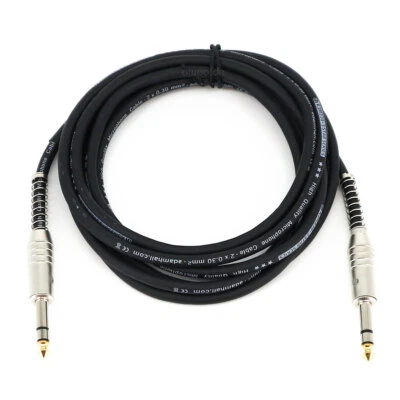 ADAM HALL 3 m Stereo Klinkenkabel 6,3 mm Klinke Stereo Audio Kabel Symmetrisch Klinke 6,3