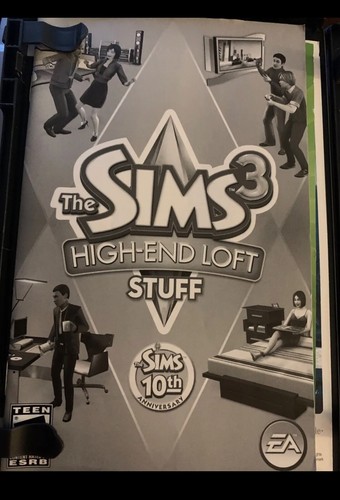 THE SIMS 3 HIGH END LOFT STUFF Game PC MAC DVD-ROM + 10th Expansion Packs CIB - Imagen 3 de 6
