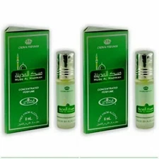 Musk Al Madinah By Al Rehab (Roll on Perfume) Alcohol Free 6ml 2 PACK