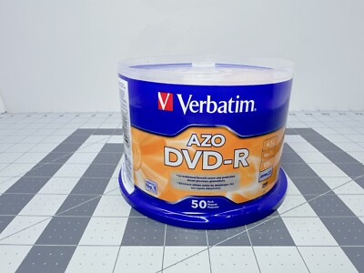 Verbatim Life Series DVD-R Disc Spindle, Pack Of 50 NEW in Package SEALED