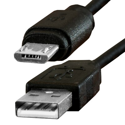 USB MICRO CABLE LEAD 50cm-5m Short-Long A-B Android