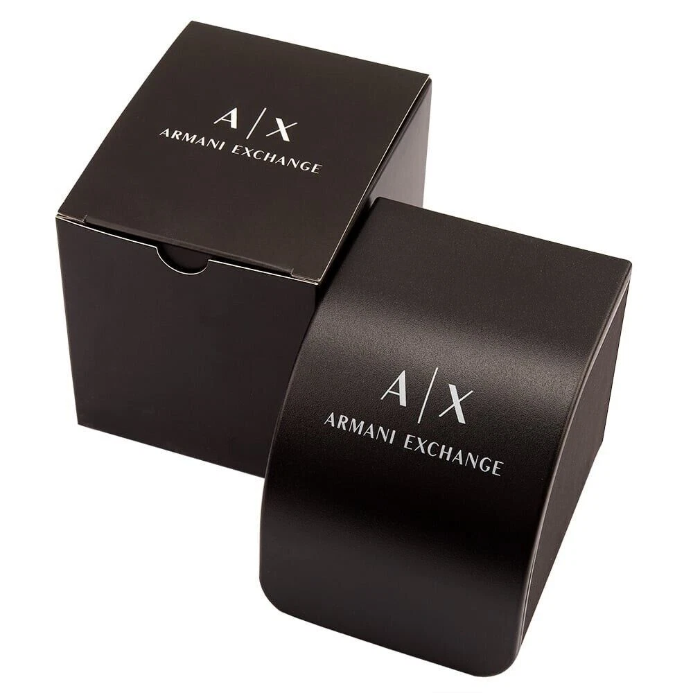 ARMANI EXCHANGE MENS WATCH AX2103 SILVER CERTIFICATE WARRANTY RRP 199.00