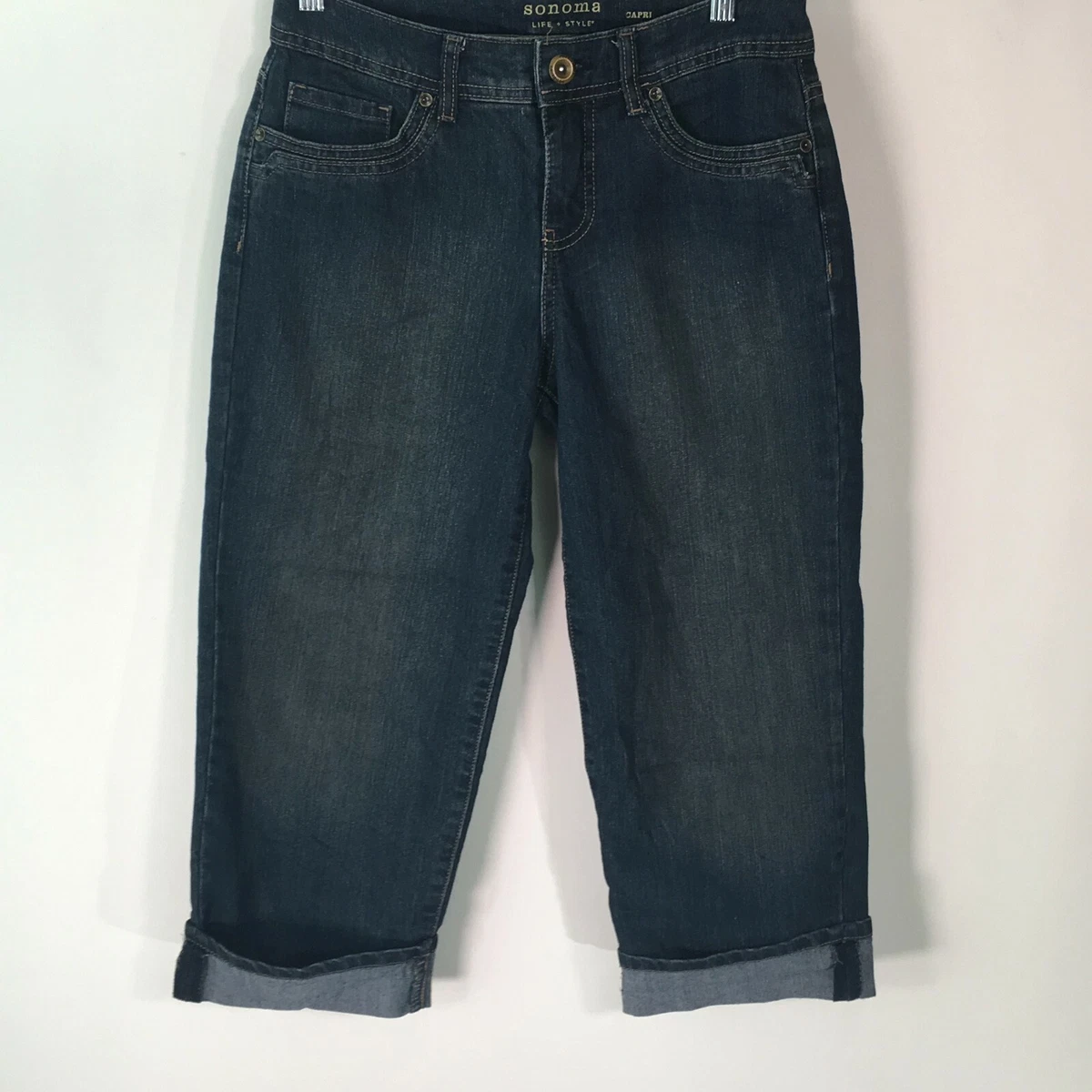 Sonoma capri jeans clearance