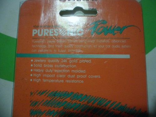 Puresonic Power Auto Audio Delivery System Schmuckqualität 24 Karat vergoldet 6320 - Bild 7 von 9