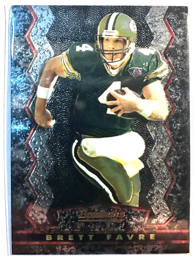 BRETT FAVRE 1995 Bowmans Best Football #12 HOF Green Bay Packers