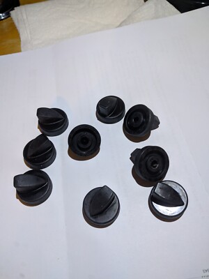Adcom Knobs- New 3d resin printed-Ribbed inside-x 2 per sale. Free shipping