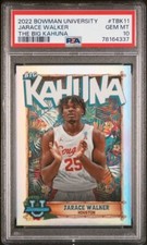 2022 Bowman U Chrome Jarace Walker Big Kahuna PSA 10 GEM POP 2 #TBK11 Houston